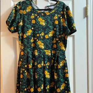LulaRoe Amelia fit and flare dress